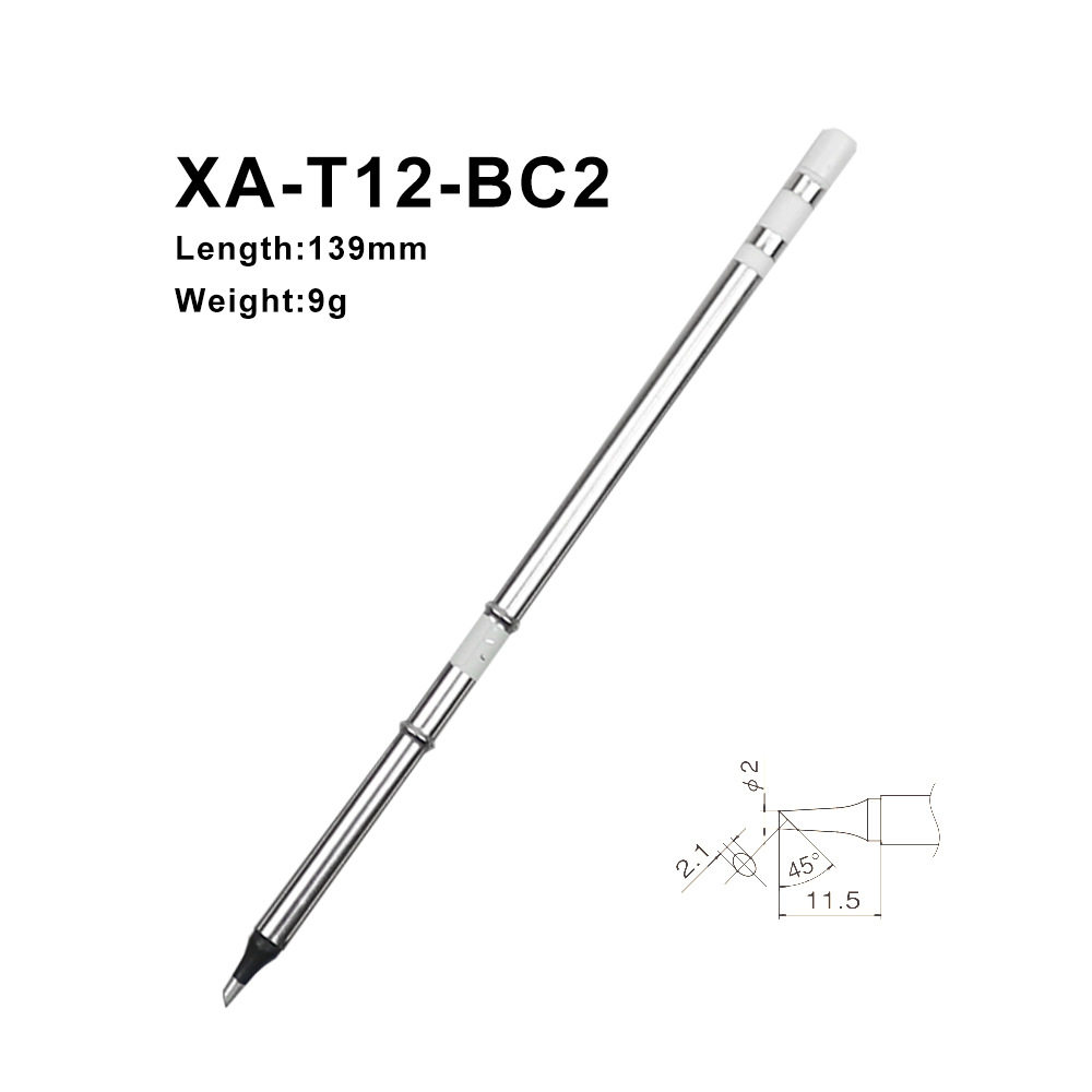 Industrial Laser Soldering Iron - QUICKO XA High-grade T12-BC2 Solder iron