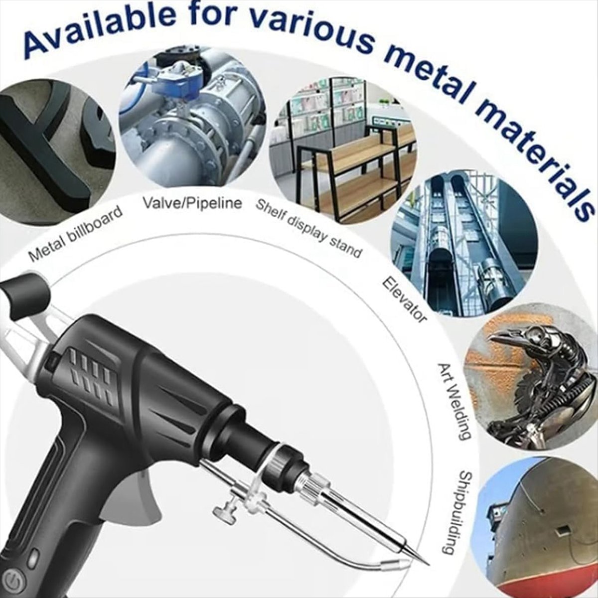 Industrial Laser Welding Tool - A69T Internally Heated Industrial Laser-Welding Tool,110v