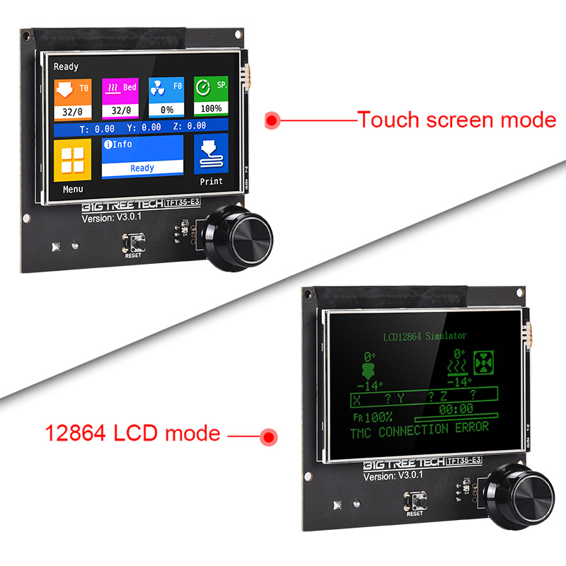 BIGTREETECH TFT35 E3 V3.0 3D P - Creality Printer Ender 3 V3 评论和价格