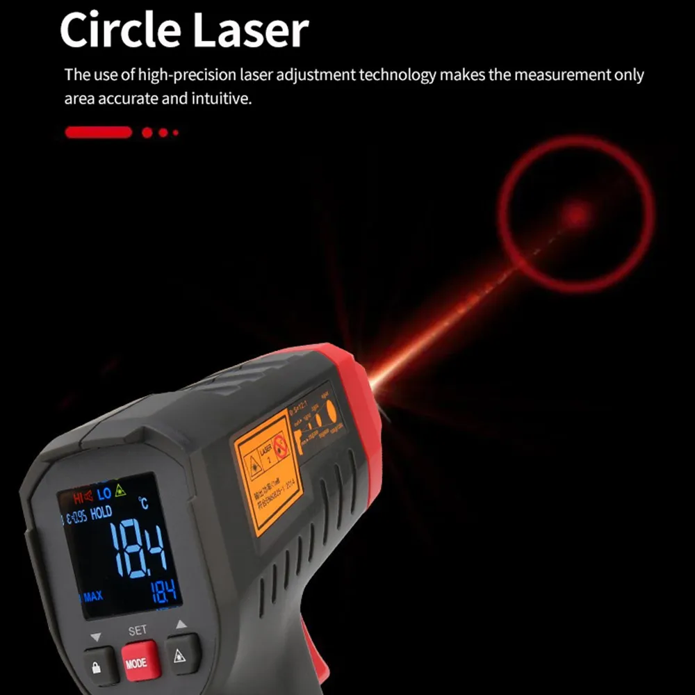 UNI-T UT306S UT306C Digital Th - Industrial Laser Thermometer Gun 评论和价格