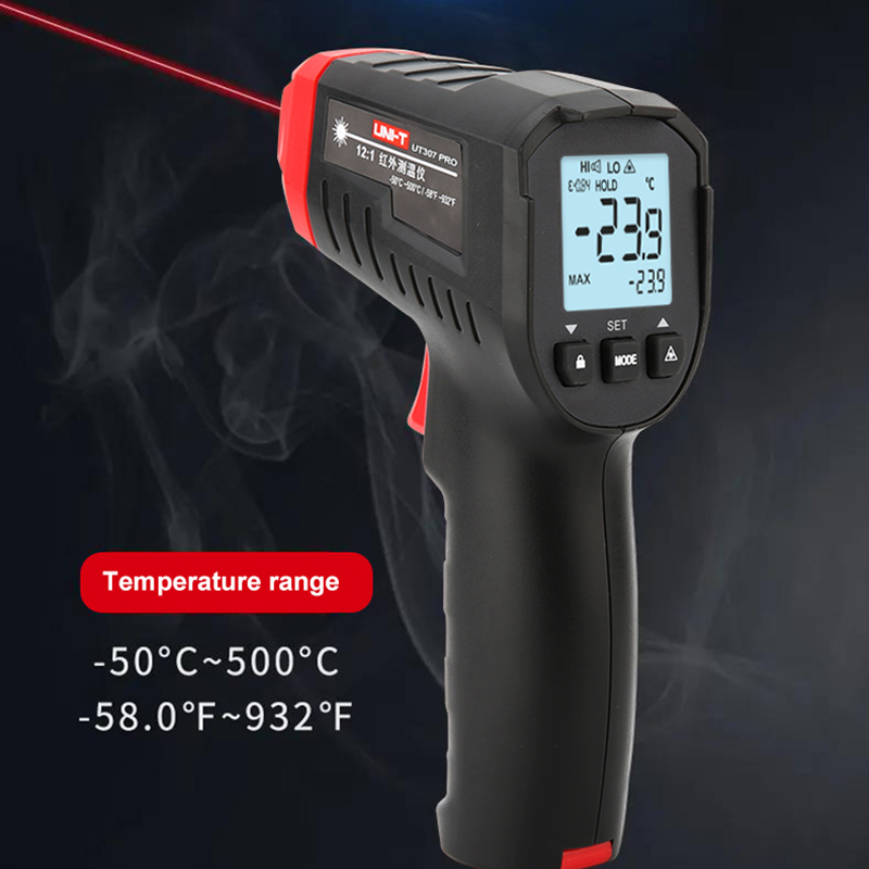 UNI-T UT306S UT306C Digital Th - Industrial Laser Thermometer Gun 评论和价格