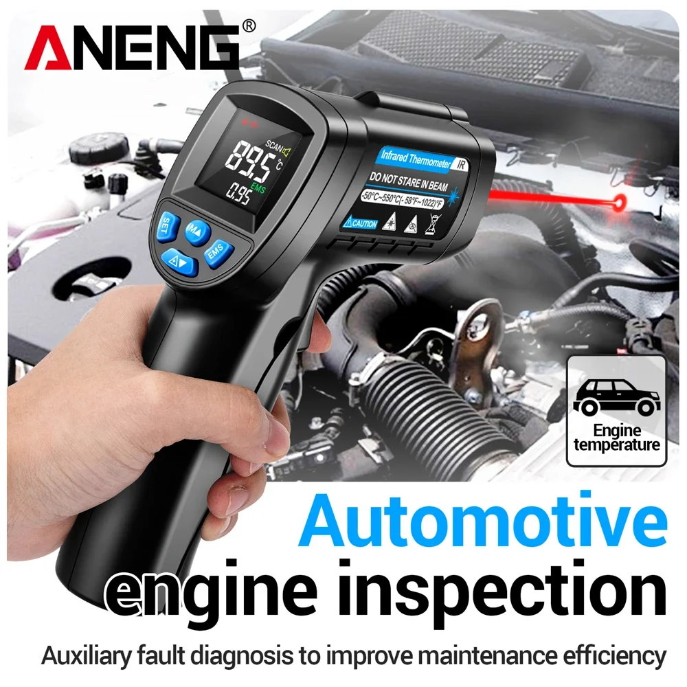 ANENG TH104 Infrared Handheld  - Industrial Laser Thermometer Gun 评论和价格