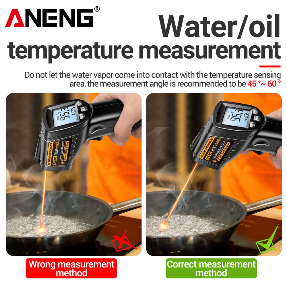 Infrared Laser Temperature Gun - Industrial Laser Thermometer Gun 评论和价格