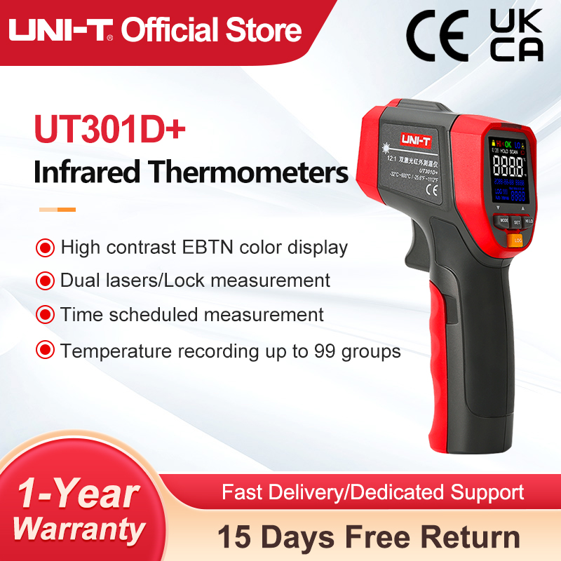 UNI-T Digital Infrared Thermom - Industrial Laser Thermometer Gun 评论和价格