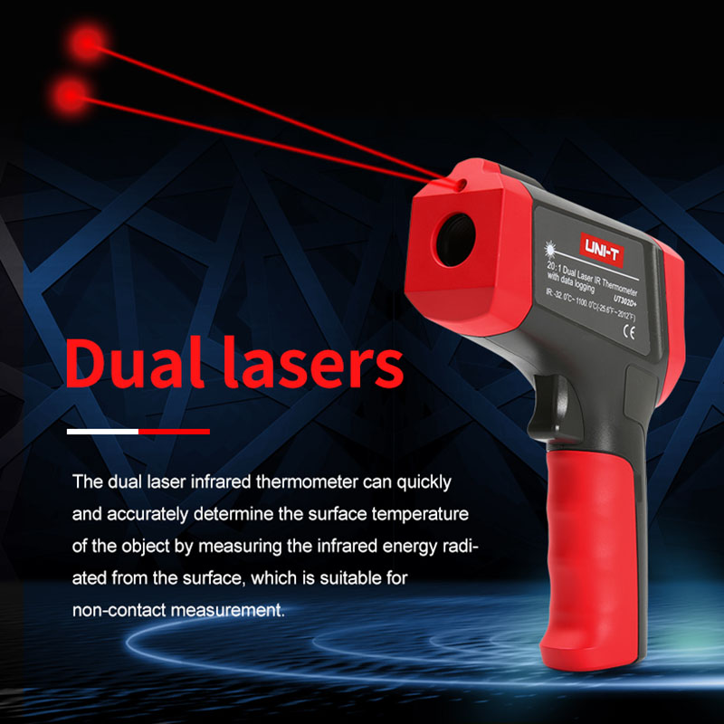 UNI-T Digital Infrared Thermom - Industrial Laser Thermometer Gun 评论和价格