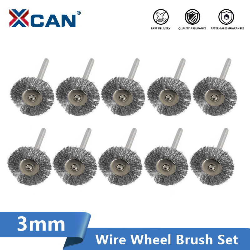 XCAN Wheel Brush Kit 10pcs 22m - Cnc Router Bit 评论和价格