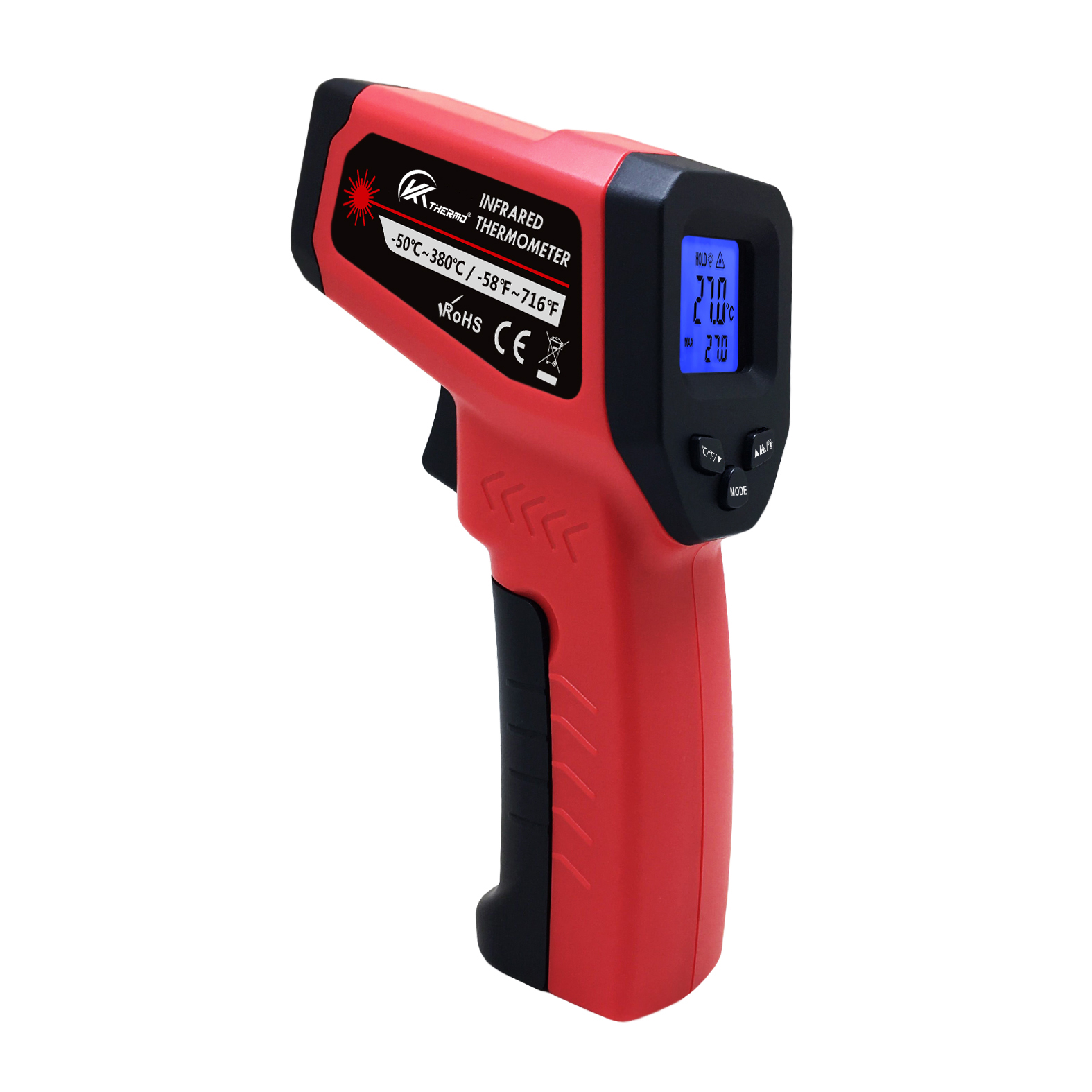 LCD Industrial Electronic Ther - Industrial Laser Thermometer Gun 评论和价格