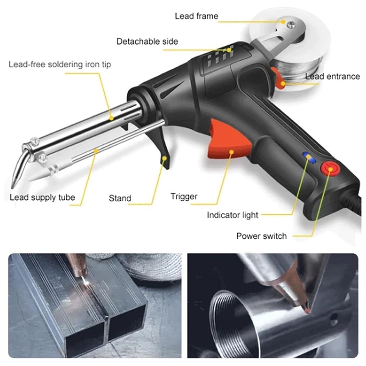 A69T Internally Heated Industr - Industrial Laser Welding Tool 评论和价格