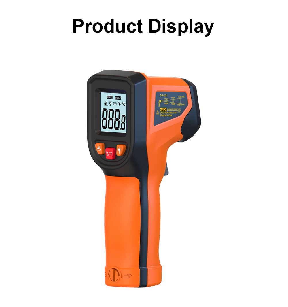 T600 T600A Digital Infrared Th - Industrial Laser Thermometer Gun 评论和价格