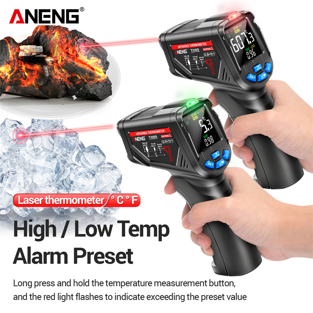 ANENG TH05 Infrared Thermomete - Industrial Laser Thermometer Gun 评论和价格