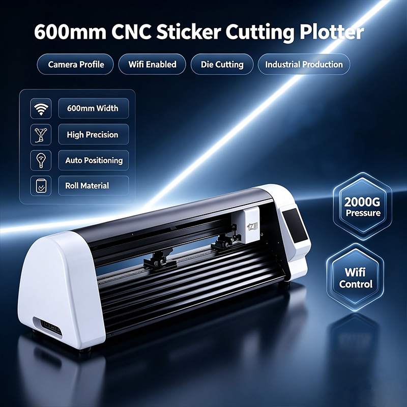 600mm CNC Laser Sticker Cuttin - Industrial Lasers 评论和价格